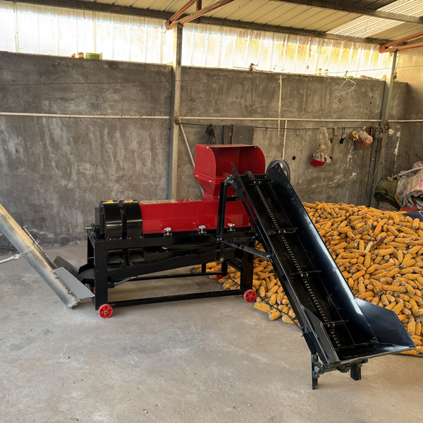 Model 8 Double-Fan Corn Thresher (Optional Automatic Feeding Chain)