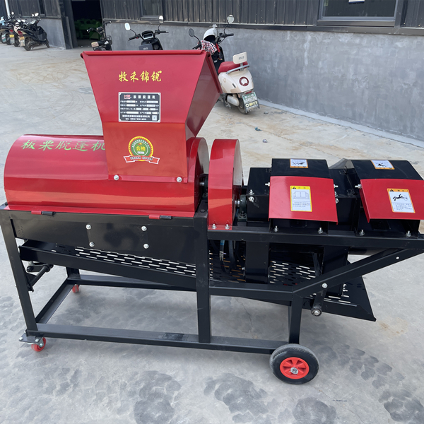 Double-Fan Chinese Chestnut Husk Removing Machine
